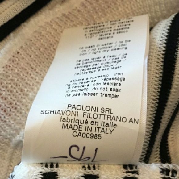 MSGM Ruffle Neck Stripe Rib Stitch Sweater - Picture 12 of 12